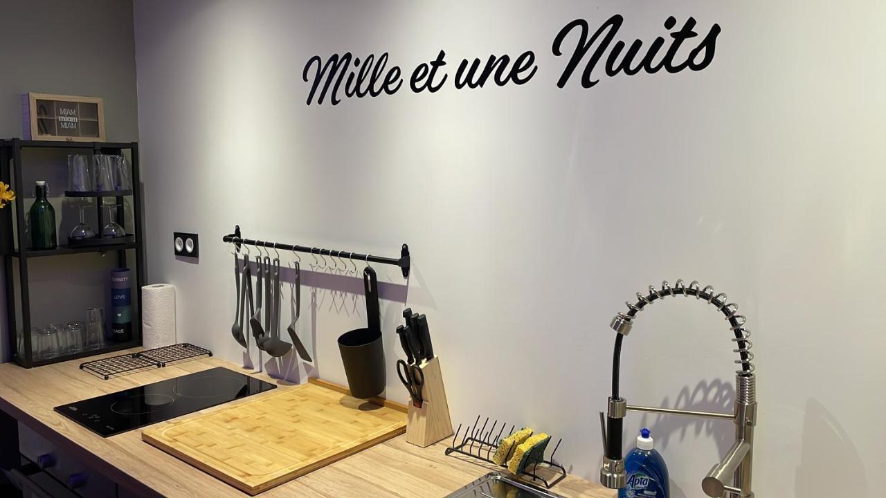 Mille Et Une Nuit, Appartement Classe 3 Etoiles En Rdc Avec Exterieur Et Parking Dole Exterior foto