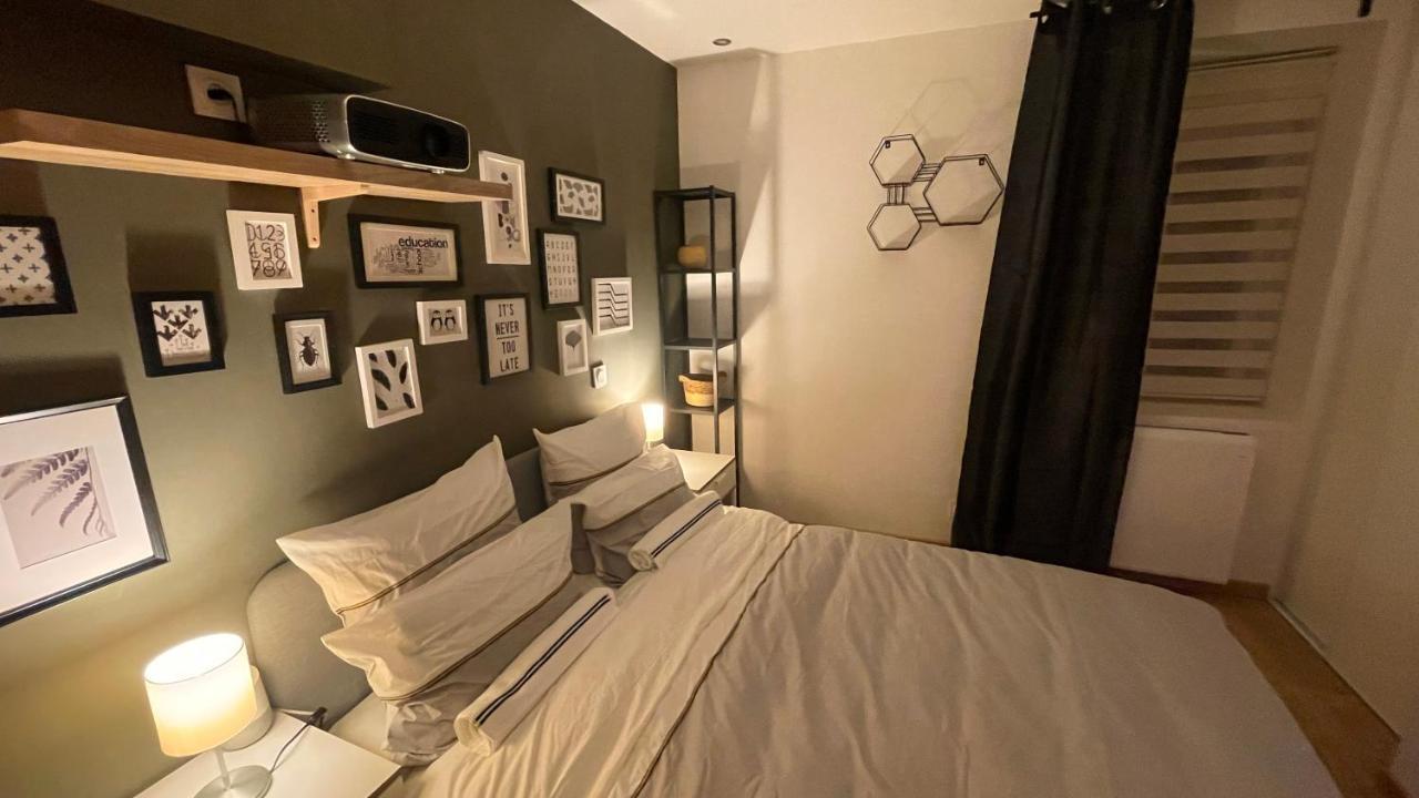 Mille Et Une Nuit, Appartement Classe 3 Etoiles En Rdc Avec Exterieur Et Parking Dole Exterior foto